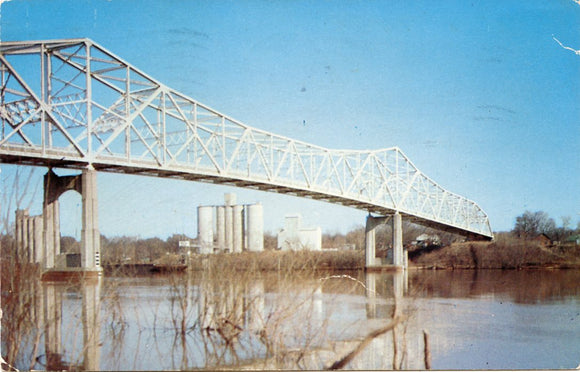 The Illinois River Bridge, at Havana, IL-Carey's Emporium