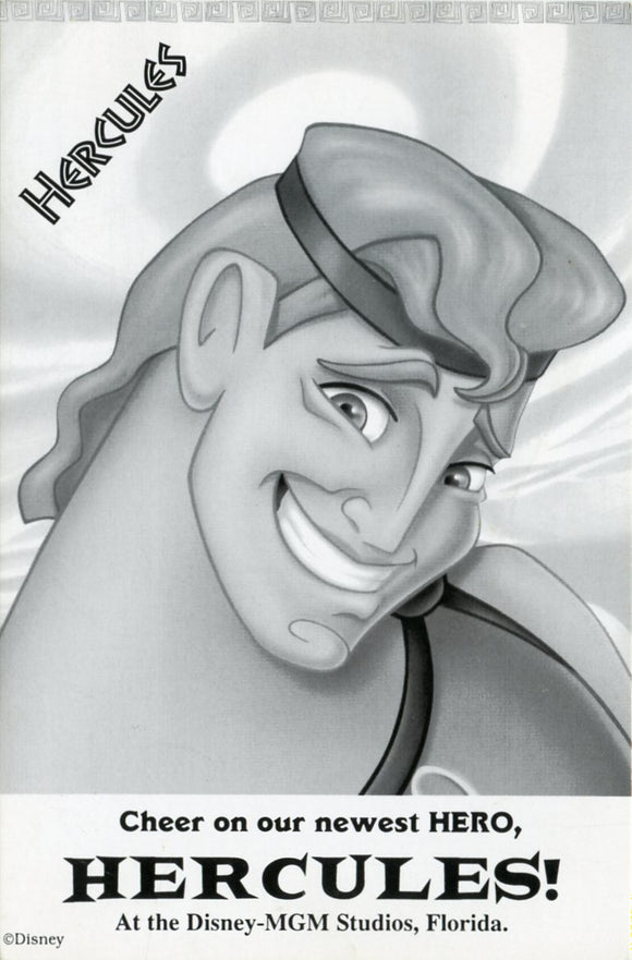 Cheer on Our Newest Hero, Hercules! At the Disney-MGM Studios, FL-Carey's Emporium