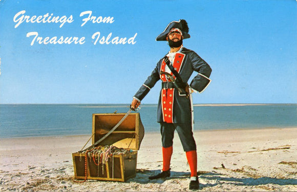 Greetings From Treasure Island, FL-Carey's Emporium