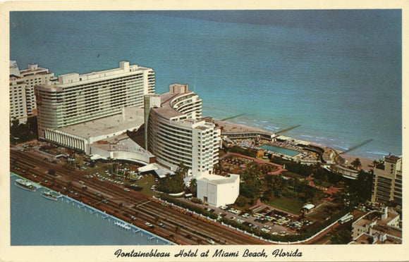 Fountainbleau Hotel, at Miami Beach, FL-Carey's Emporium