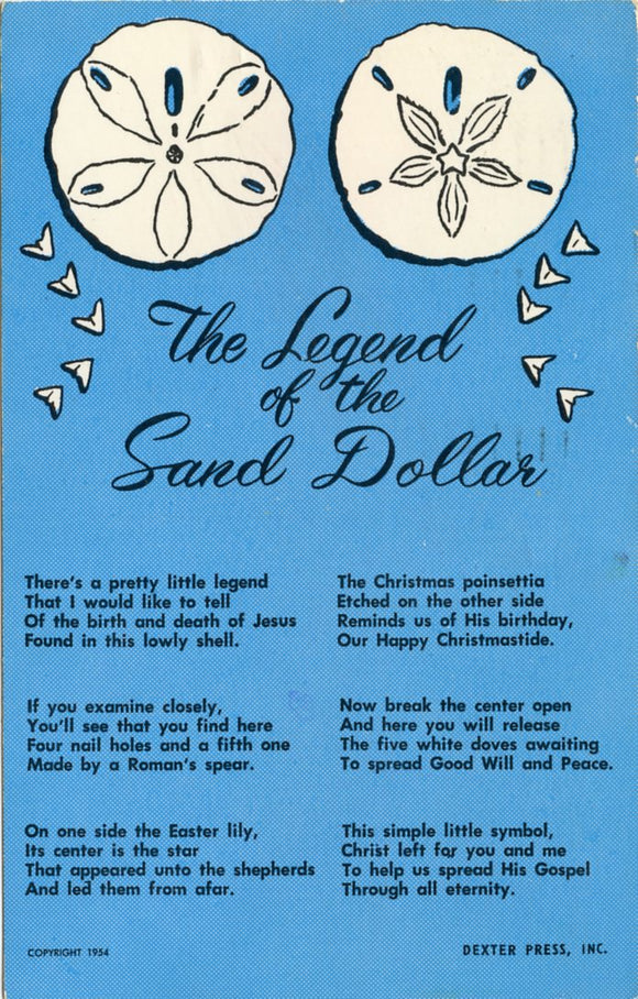 The Legend of the Sand Dollar-Carey's Emporium