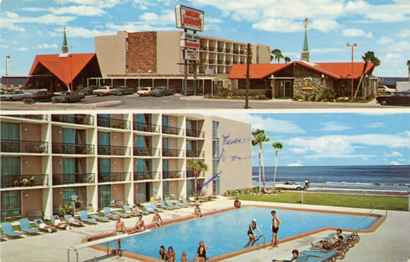 Howard Johnson Motor Lodge and Restaurant, 2560 North Atlantic Avenue, Daytona Beach, FL-Carey's Emporium