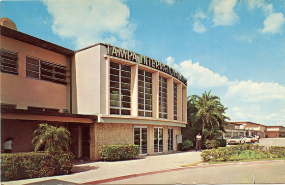 The Main Terminal Entrance, at Tampa International Airport, Tampa, FL-Carey's Emporium