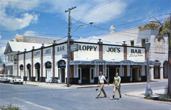 Sloppy Joe's Bar, is One the Famous Landmarks in Quaint Old Key West, FL-Carey's Emporium