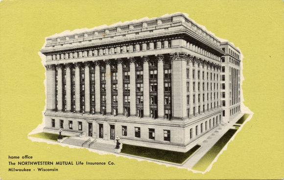 Home Office, The Northwestern Mutual Life Insurance Co., Milwaukee, WI-Carey's Emporium