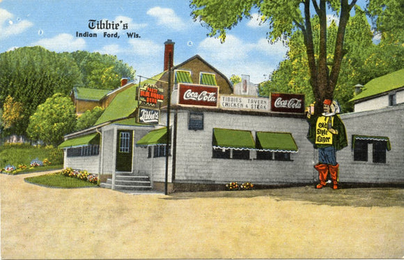 Tibbie's, Where Chicken is King, Indian Ford, WI-Carey's Emporium