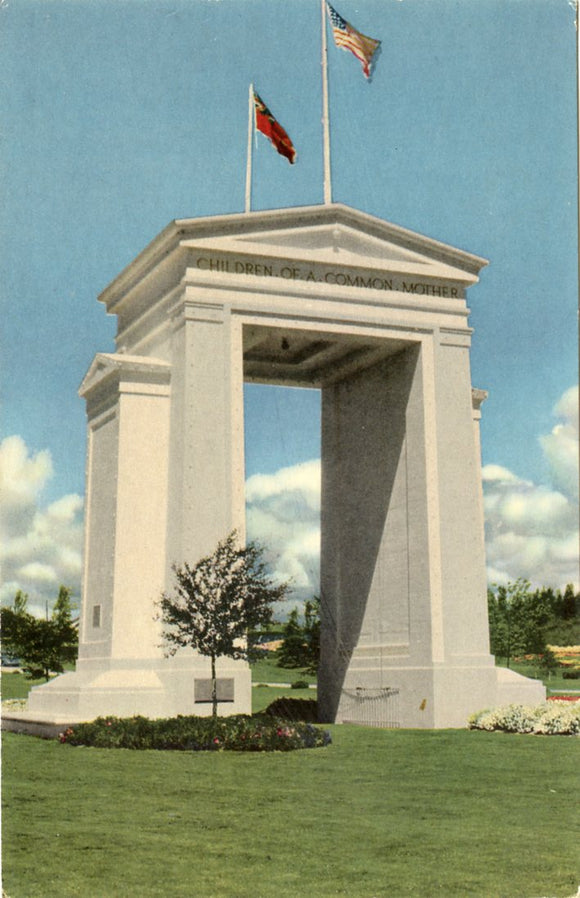 Peace Arch in Blaine, WA-Carey's Emporium