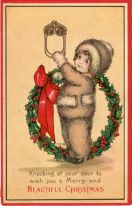 Knocking at Your Door to Wish You a Merry and Beautiful Christmas-Carey's Emporium