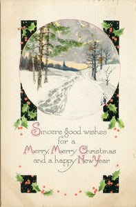 Sincere good wishes for a Merry Merry Christmas and a happy New Year-Carey's Emporium