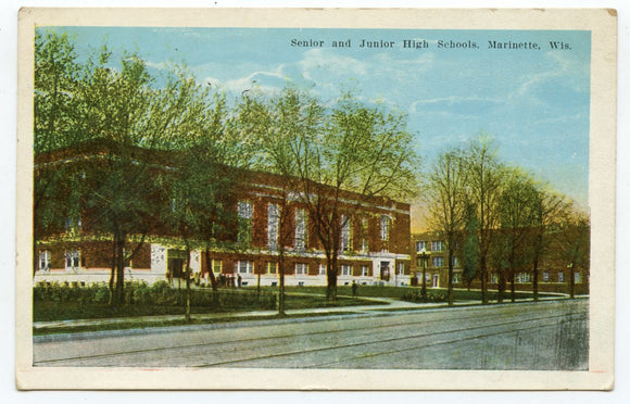 Senior and Junior High Schools, Marinette, WI-Carey's Emporium