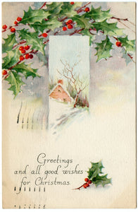 Greetings and All Good Wishes for Christmas-Carey's Emporium