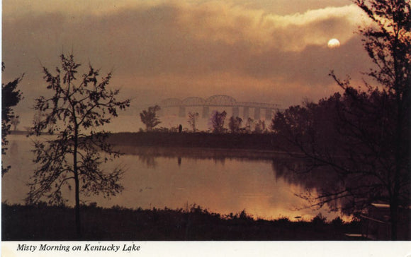 Early Morning View on Kentucky Lake-Carey's Emporium