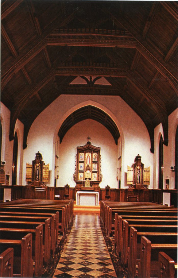 Convent Chapel, Provincial House, Sisters of Notre Dame, 1601 Dixie Highway, Covington, KY-Carey's Emporium