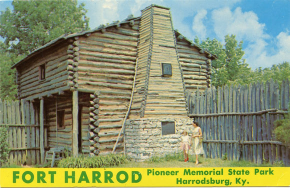 Fort Harrod, Pioneer Memorial State Park, Harrodsburg, KY-Carey's Emporium