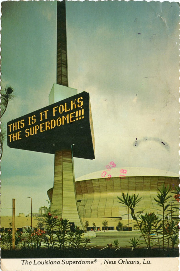 The Louisiana Superdome, New Orleans, LA-Carey's Emporium