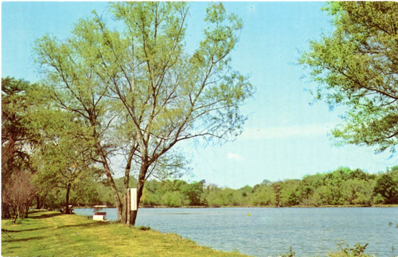 Lake Johannsen at USPHS Hospital, Carville, LA-Carey's Emporium