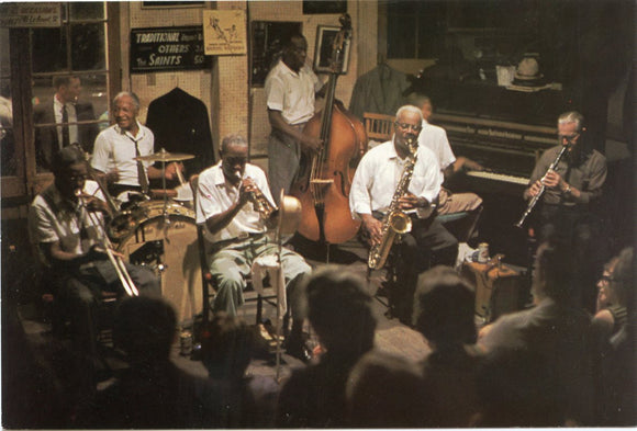 Preservation Hall, Kid Thomas Band, 726 St. Peter Street, New Orleans, LA-Carey's Emporium