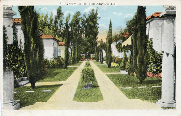 Bungalow Court, Los Angeles, CA-Carey's Emporium