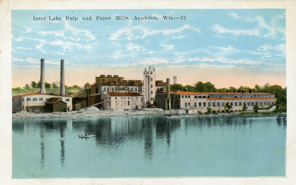 Inter-Lake Pulp and Paper Mills, Appleton, WI-Carey's Emporium