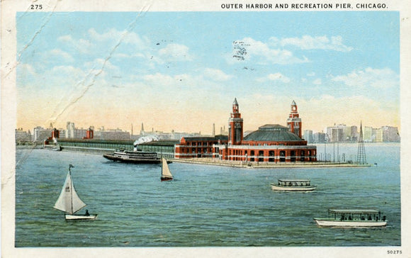 Outer Harbor and Recreation Pier, Chicago, IL-Carey's Emporium
