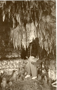 Stalactites on the Ceiling and Dome-Shaped Stalagmites on the Floor of the Chapel, Cave of the Mounds, Blue Mounds, WI-Carey's Emporium