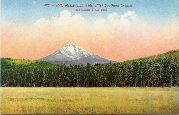 Mt. McLaughlin (Mt. Pitt), Southern OR-Carey's Emporium