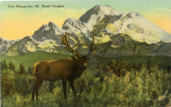 Two Monarchs, Mt. Hood, OR-Carey's Emporium