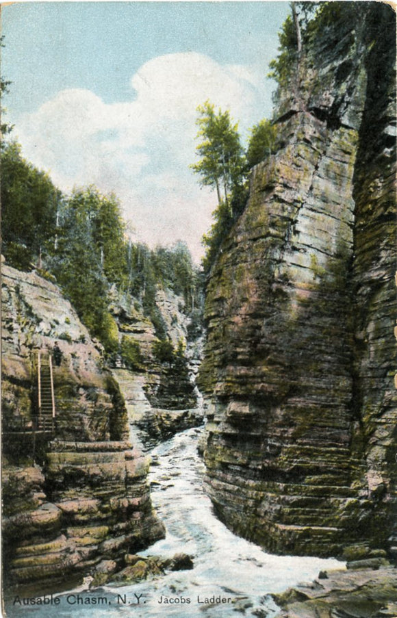 Jacobs Ladder, Ausable Chasm, NY-Carey's Emporium