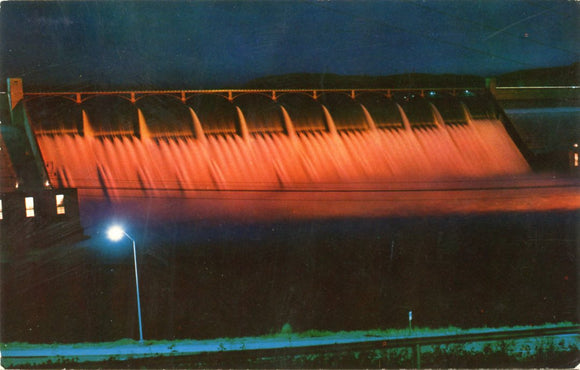 Grand Coulee Dam at Night-Carey's Emporium