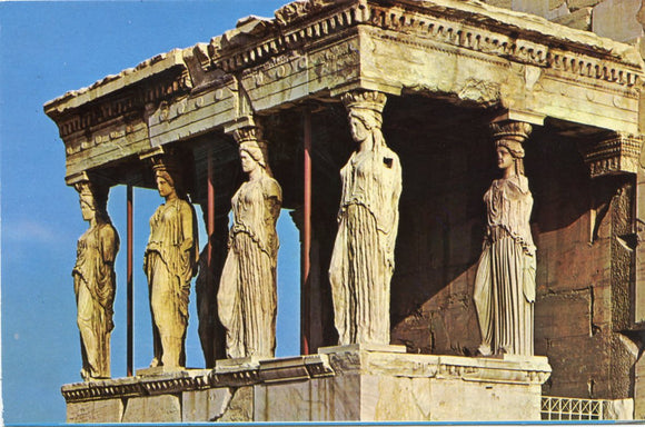 Caryatids, Athens, Greece-Carey's Emporium