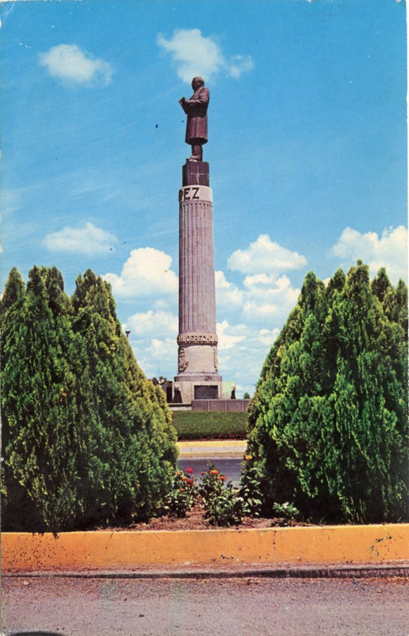 Monumento a Benito Juarez, Nuevo Laredo, Tamps., Mexico-Carey's Emporium