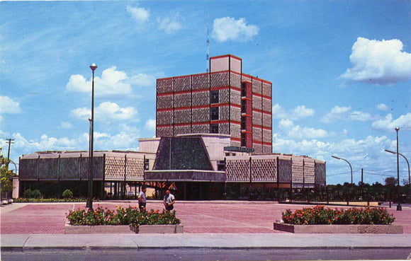El Nuevo Palacio Municipal, Nuevo Laredo, Tamps., Mexico-Carey's Emporium