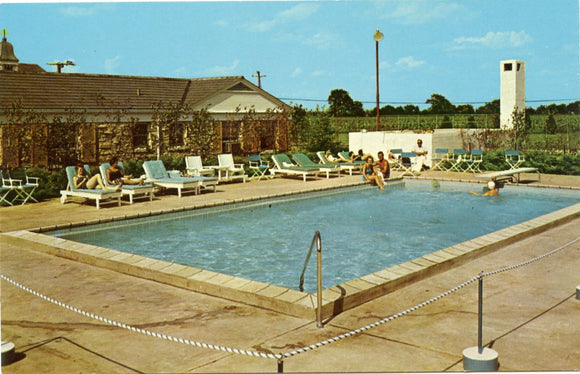 Manor Motel, U. S. 6 and 66, at Overpass, Joliet, IL-Carey's Emporium