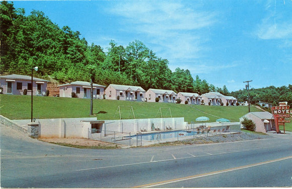 Dude Motel, Located 3 Miles Northwest of Chattanooga, TN-Carey's Emporium