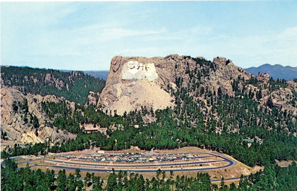 Helicopter View, Mount Rushmore, Black Hills, SD-Carey's Emporium