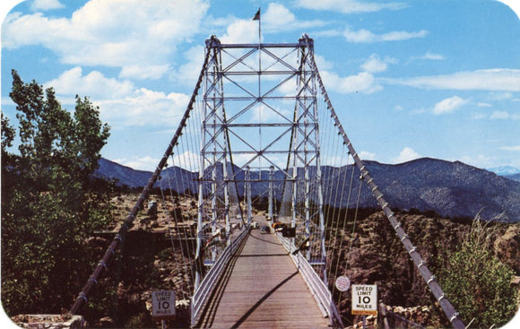View at the Royal Gorge, near Canon City, CO-Carey's Emporium
