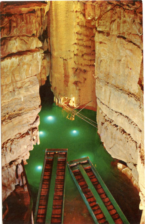 Crystal Lake in Mammoth Cave, Mammoth Cave National Park, KY-Carey's Emporium
