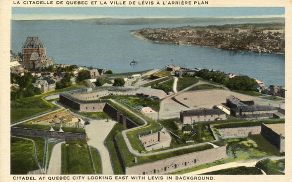 Citadel at Quebec City, Looking East with Levis in Background-Carey's Emporium