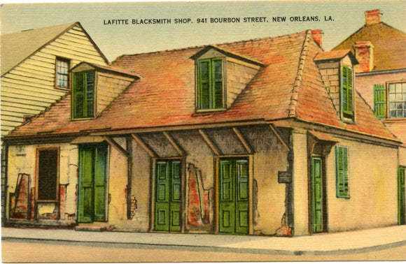 LaFitte Blacksmith Shop, 941 Bourbon Street, New Orleans, LA-Carey's Emporium
