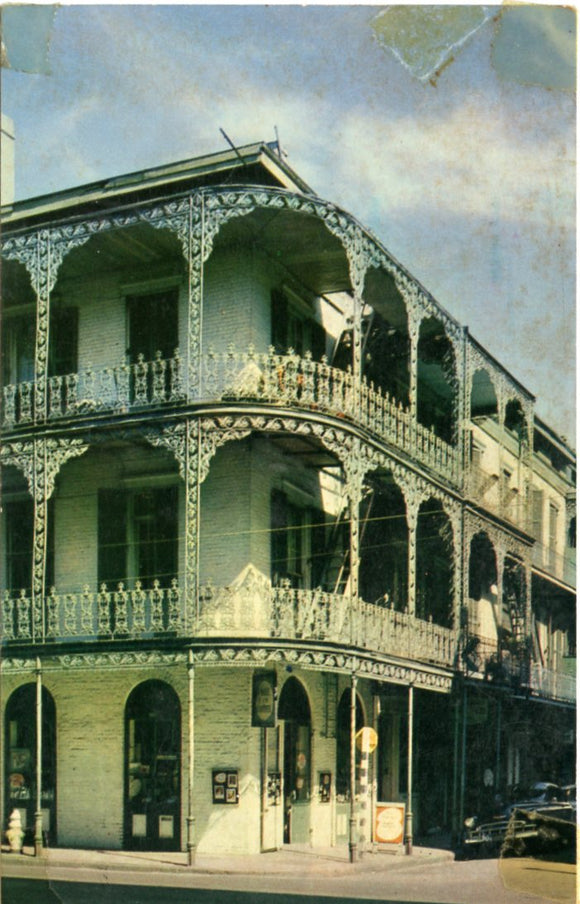 Lace Balconies, New Orleans, LA-Carey's Emporium