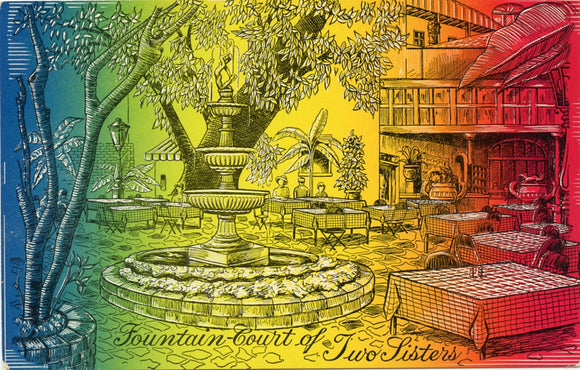 Fountain, Court of Two Sisters, New Orleans, LA-Carey's Emporium