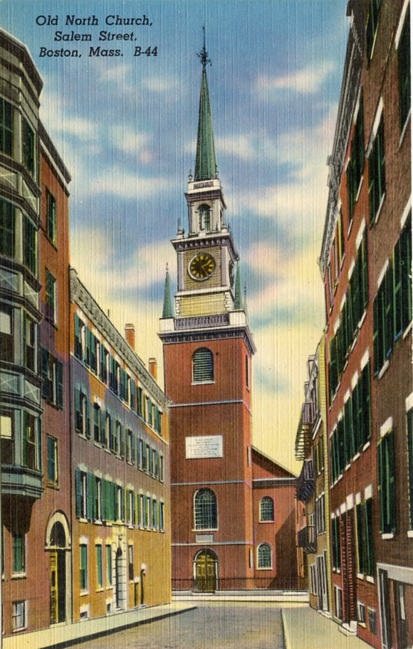 Old North Church, Salem Street, Boston, MA-Carey's Emporium