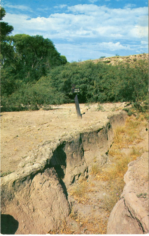 Prehistoric Irrigation Canal at Montezuma Well, Montezuma Castle National Monument, AZ-Carey's Emporium