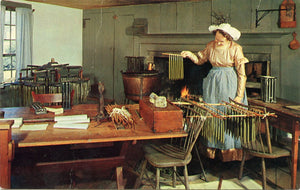 Candle Making in the Fitch House, Old Sturbridge Village-Carey's Emporium