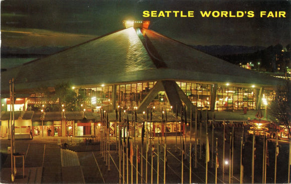 Coliseum 21 at Night, Seattle World's Fair-Carey's Emporium