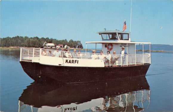 Karfi, Passenger Ferry Provides Service Between Washington Island and Rock Island State Park, Door County, WI-Carey's Emporium