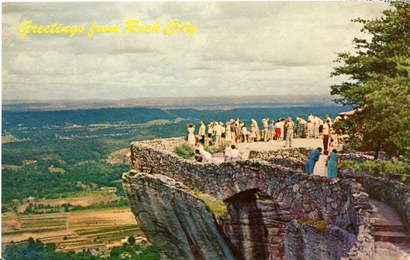 Lover's Leap, Beautiful Rock City, Atop Lookout Mountain, Near Chattanooga, TN-Carey's Emporium