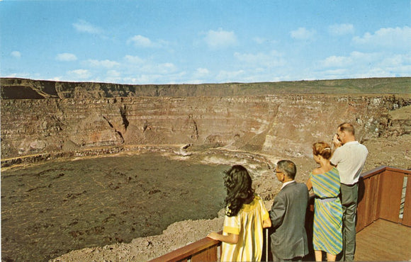 Halemaumau Crater and Look-Out-Carey's Emporium