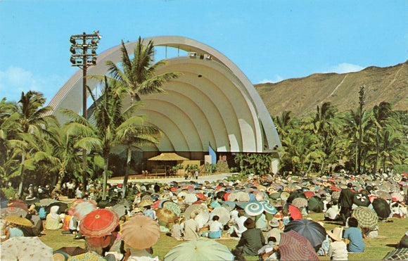 Waikiki Shell, Kapiolani Park, At the Foot of Diamond Head-Carey's Emporium