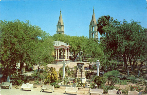 Plaza at Matamoros, Mexico-Carey's Emporium